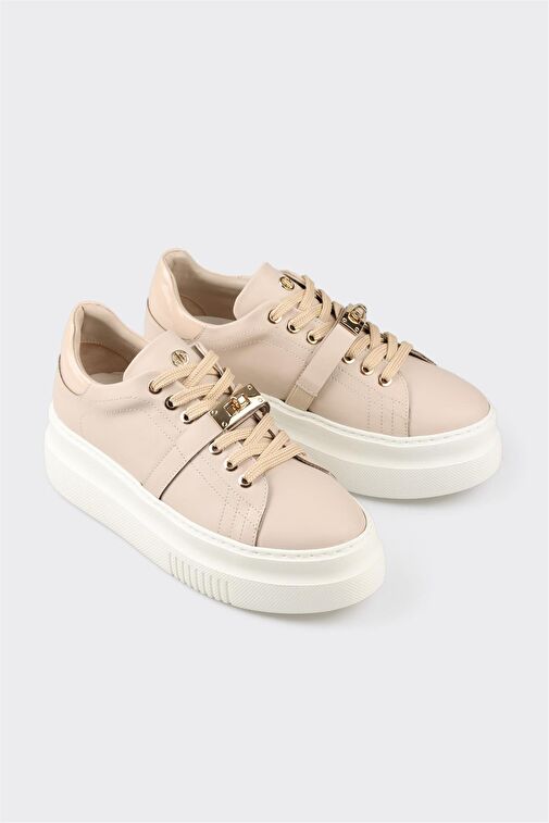 Elle Bej Kadın Sneaker INQUNA - Görsel 3