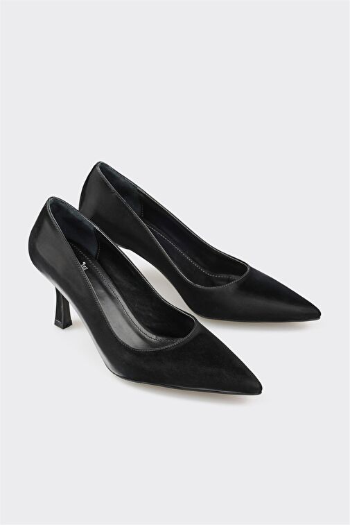 Elle Siyah Kadın Stiletto ROCAS-4 - Görsel 3