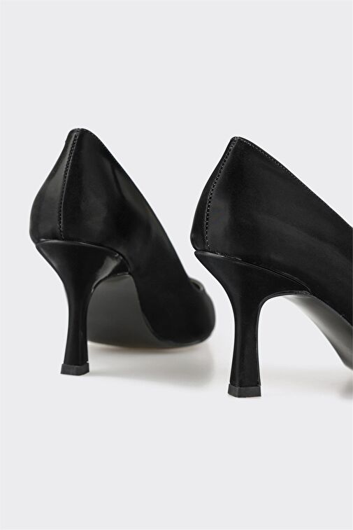 Elle Siyah Kadın Stiletto ROCAS-4 - Görsel 5