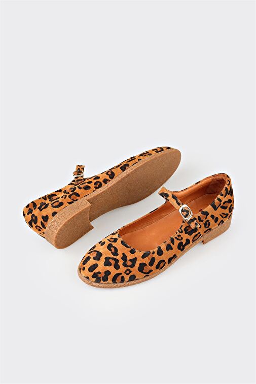 Taba Deri Kadın Babet - Görsel 5