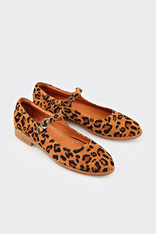 Taba Deri Kadın Babet - Görsel 6