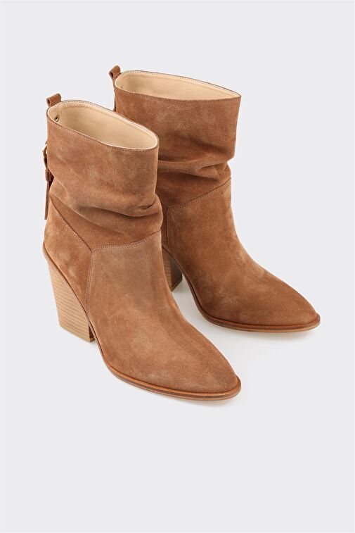 Taba Deri Kadın Günlük Bot - Görsel 3