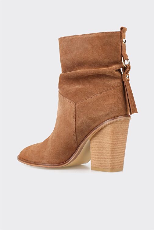 Taba Deri Kadın Günlük Bot - Görsel 4