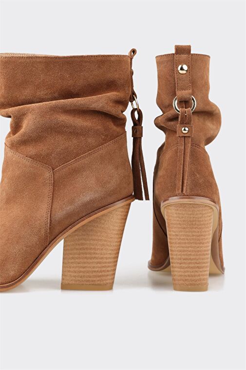 Taba Deri Kadın Günlük Bot - Görsel 5