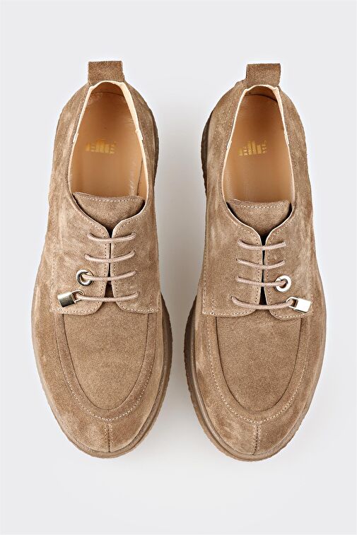 Elle Vizon Kadın Süet Günlük Ayakkabı JITAX - Görsel 6