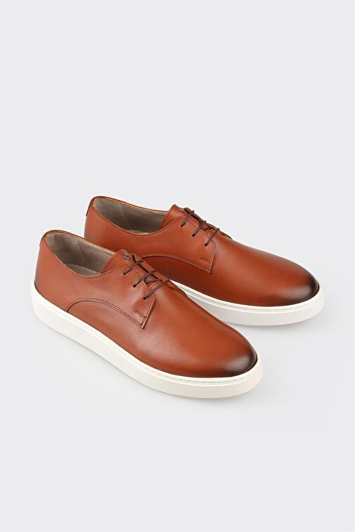 Elle Elle Taba Siyah Erkek Deri Günlük Ayakkabı ZETTER Klasik Ayakkabı | Boyner Taba - 4. görsel