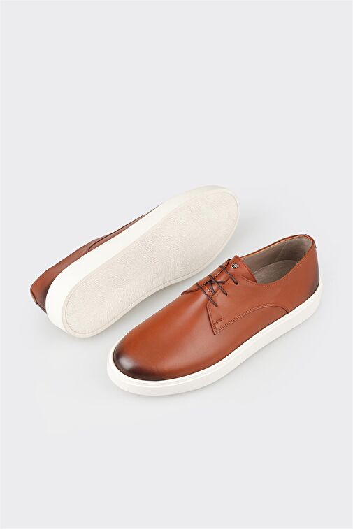 Elle Elle Taba Siyah Erkek Deri Günlük Ayakkabı ZETTER Klasik Ayakkabı | Boyner Taba - 5. görsel