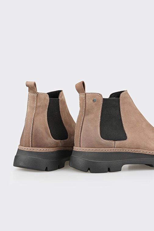 Gri Deri Erkek Günlük Bot - Görsel 4