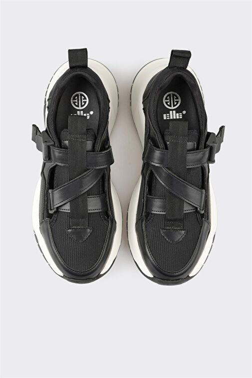 Elle Elle Siyah-Beyaz Kadın Sneaker GEZBUR | Boyner Siyah - 5. görsel