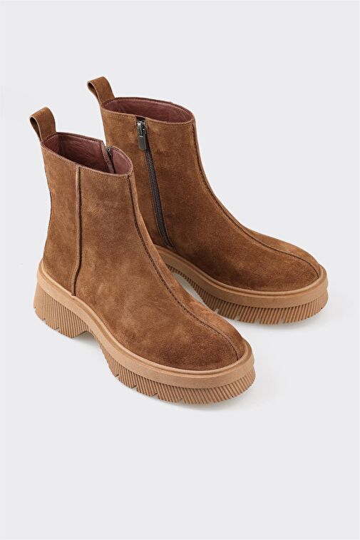 Taba Deri Kadın Günlük Bot - Görsel 3