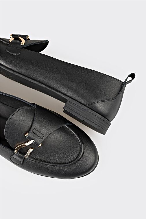 Elle Kahverengi Kadın Süet Loafer DEMELO-1 - Görsel 6