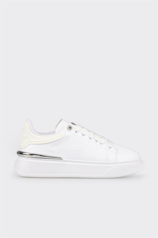 Beyaz Erkek Spor Ayakkabı - Görsel 2