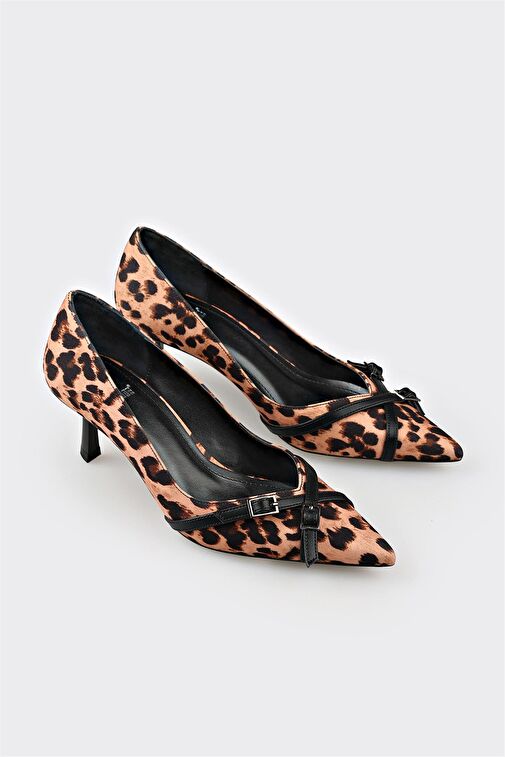 Elle Çok Renkli Kadın Topuklu Ayakkabı REPANO - Görsel 3