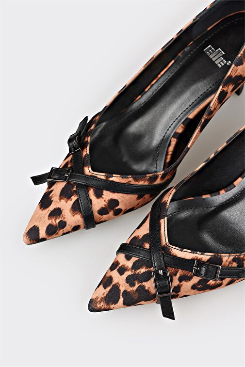 Elle Çok Renkli Kadın Topuklu Ayakkabı REPANO - Görsel 6