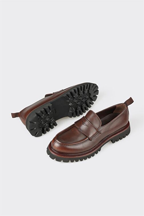 Elle Taba Erkek Deri Loafer JOHANIER-2 - Görsel 6