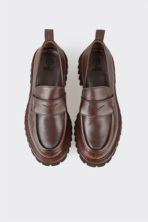 Elle Taba Erkek Deri Loafer JOHANIER-2 - Görsel 9