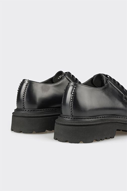 Elle Bordo Erkek Deri Günlük Ayakkabı OLIVARES - Görsel 6