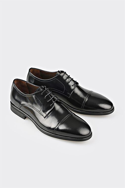 Elle Elle Siyah Deri Erkek Klasik Ayakkabı | Boyner Siyah - 3. görsel