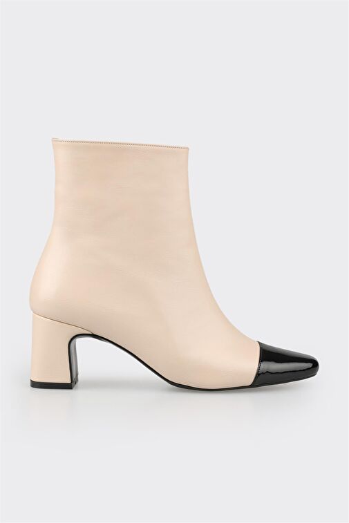 Ekru Kadın Klasik Bot - Görsel 2