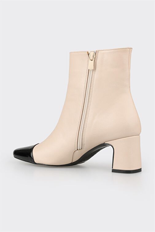 Ekru Kadın Klasik Bot - Görsel 4