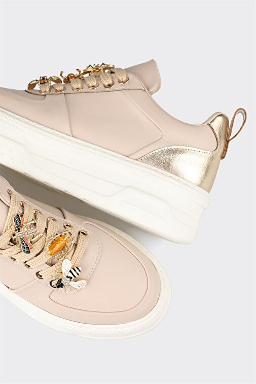 Bej Kadın Spor Ayakkabı - Görsel 9