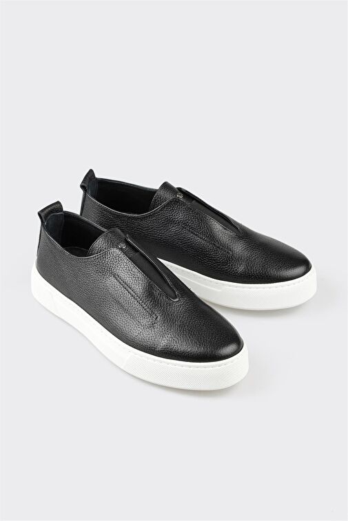 Elle Beyaz Erkek Deri Günlük Ayakkabı PIER-7 - Görsel 2