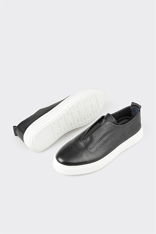 Elle Beyaz Erkek Deri Günlük Ayakkabı PIER-7 - Görsel 4