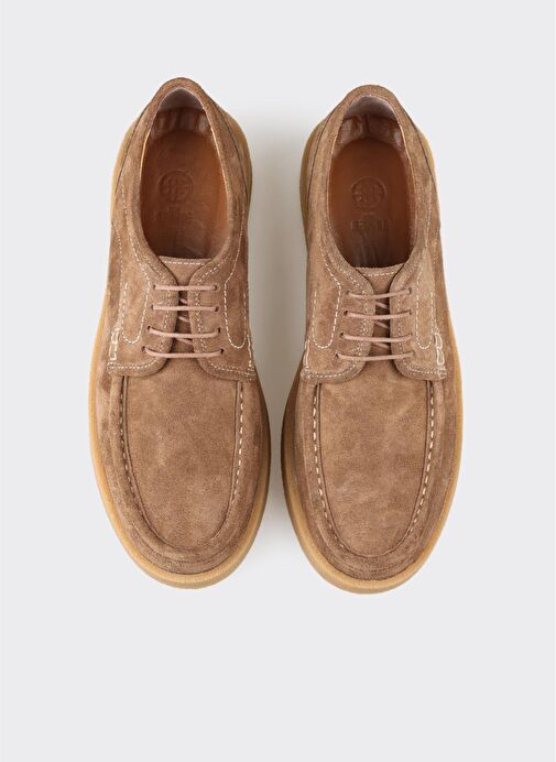 Camel Deri Erkek Günlük Ayakkabı - Görsel 9