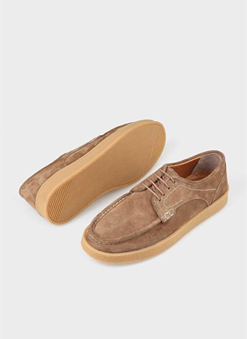 Camel Deri Erkek Günlük Ayakkabı - Görsel 6