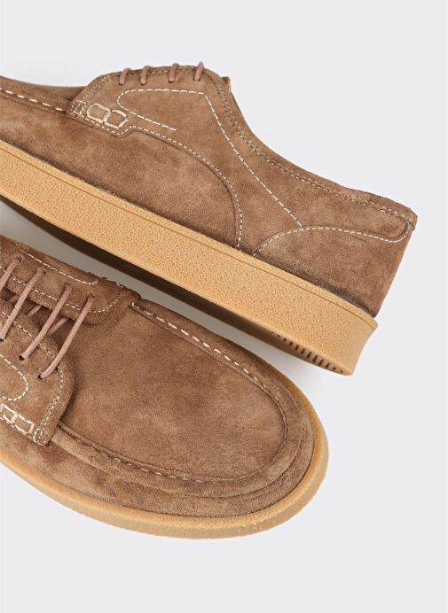 Camel Deri Erkek Günlük Ayakkabı - Görsel 10