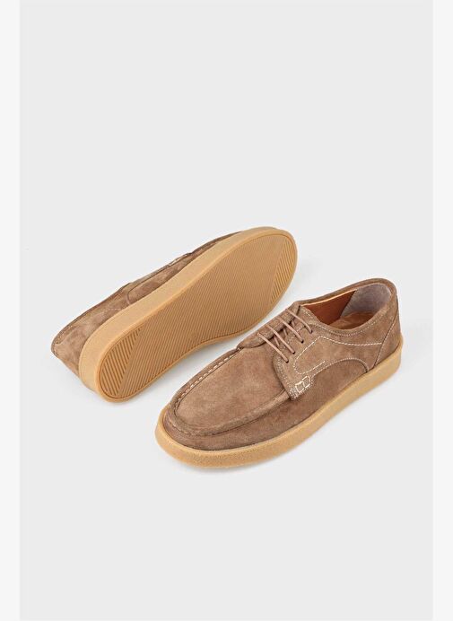 Camel Deri Erkek Günlük Ayakkabı - Görsel 7