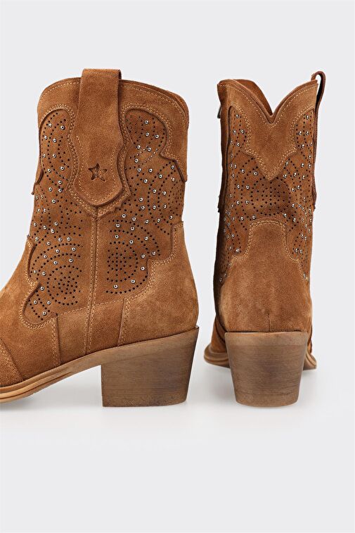 Taba Deri Kadın Günlük Bot - Görsel 2