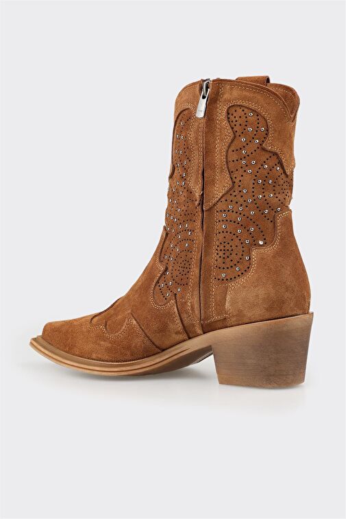 Taba Deri Kadın Günlük Bot - Görsel 3