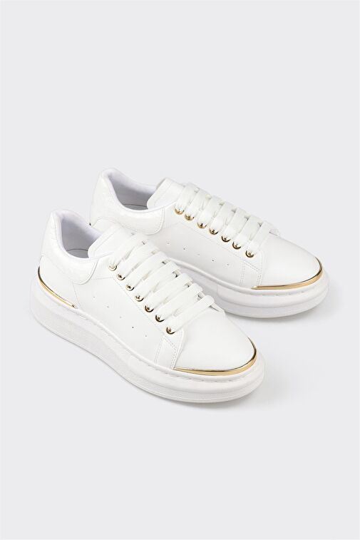 Elle Elle Beyaz Kadın Spor Ayakkabı Sneaker | Boyner Beyaz - 5. görsel