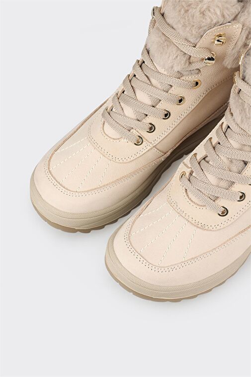 Bej Deri Kadın Spor Bot - Görsel 5