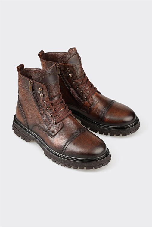 Taba Deri Erkek Günlük Bot - Görsel 3