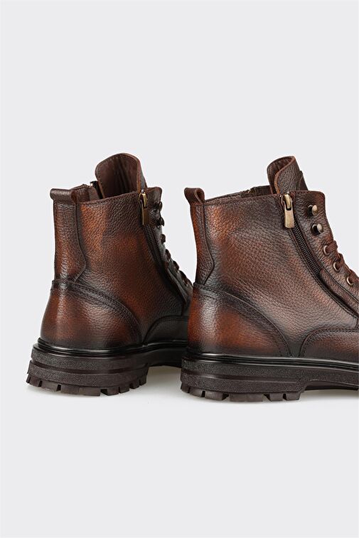 Taba Deri Erkek Günlük Bot - Görsel 5