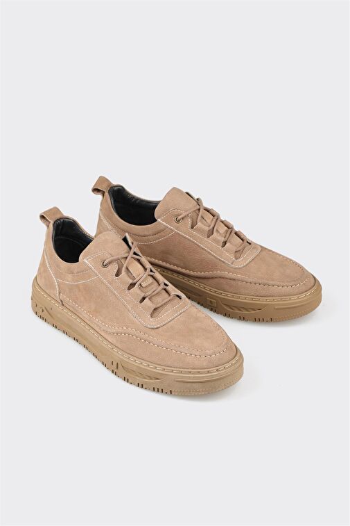 Vizon Deri Erkek Günlük Ayakkabı - Görsel 3