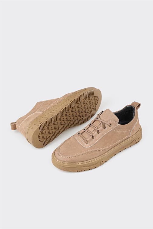 Vizon Deri Erkek Günlük Ayakkabı - Görsel 4