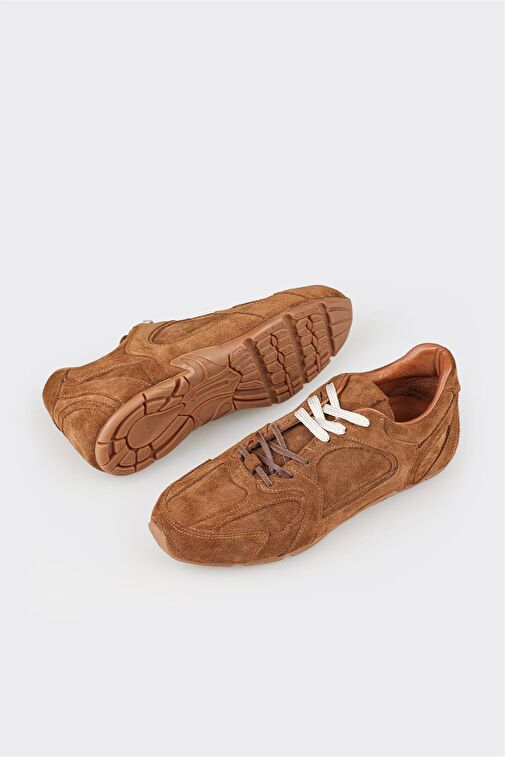 Elle Elle Taba Deri Kadın Spor Ayakkabı Sneaker | Boyner Taba - 4. görsel