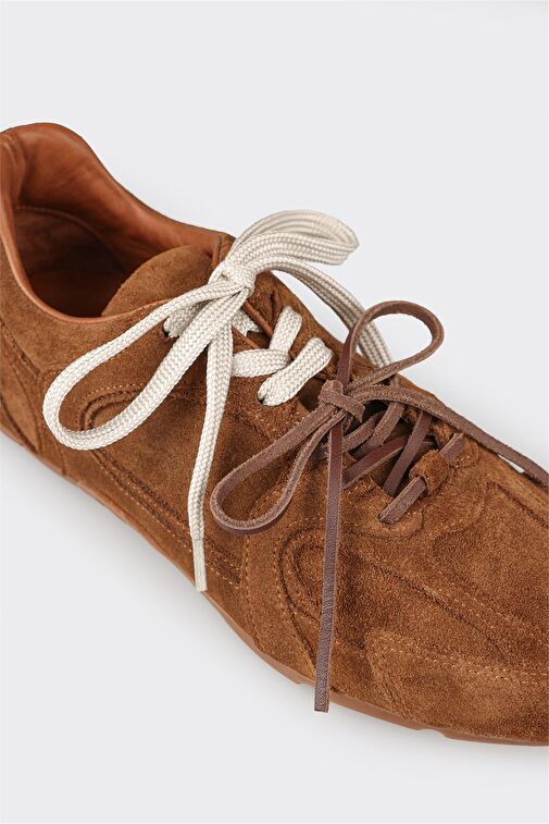 Elle Elle Taba Deri Kadın Spor Ayakkabı Sneaker | Boyner Taba - 6. görsel