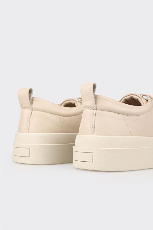Elle Elle Bej Erkek Deri Sneaker YAMBOL | Boyner Bej - 5. görsel