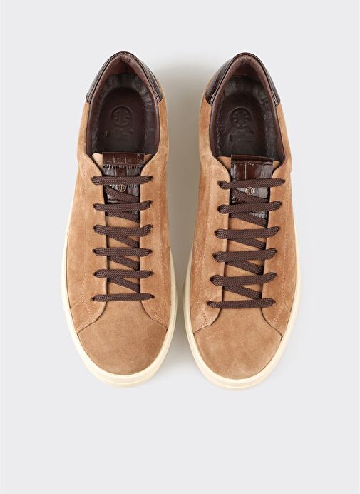 Elle Elle Bej Camel Camel Deri Erkek Günlük Ayakkabı Klasik Ayakkabı | Boyner Bej Camel - 5. görsel