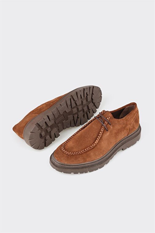 Elle Antrasit Erkek Süet Günlük Ayakkabı CRAUX - Görsel 4