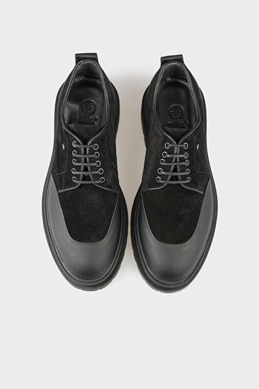 Elle Gri-Siyah Erkek Günlük Ayakkabı NOBLET - Görsel 5