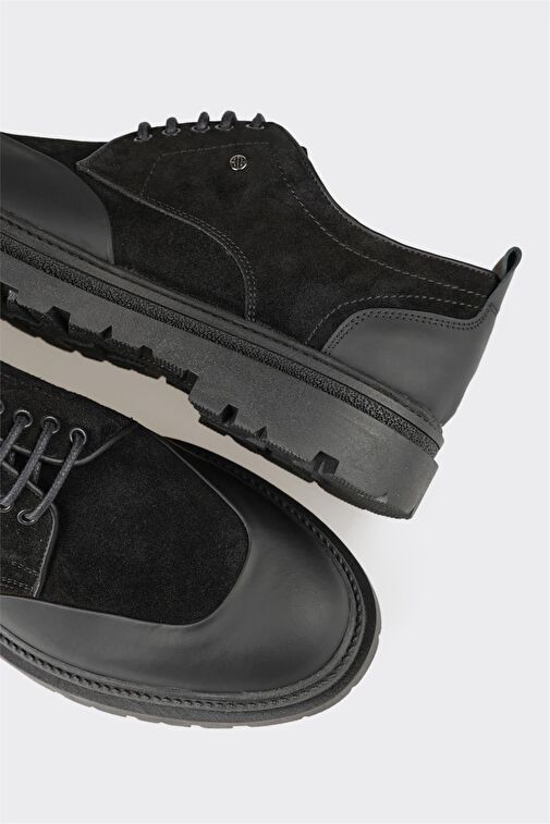 Elle Gri-Siyah Erkek Günlük Ayakkabı NOBLET - Görsel 6