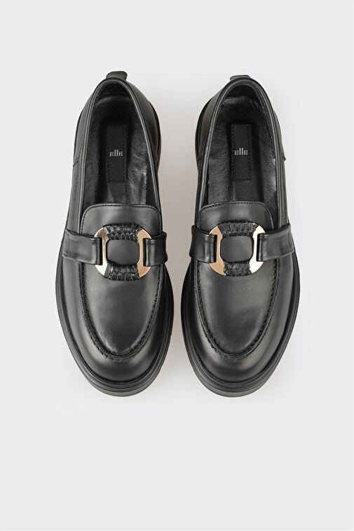 Elle Siyah Kadın Günlük Ayakkabı ROZANSKI - Görsel 9