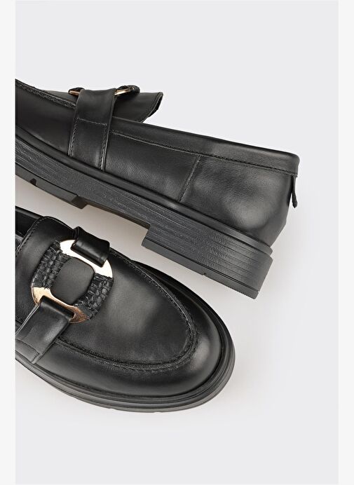 Elle Siyah Kadın Günlük Ayakkabı ROZANSKI - Görsel 11