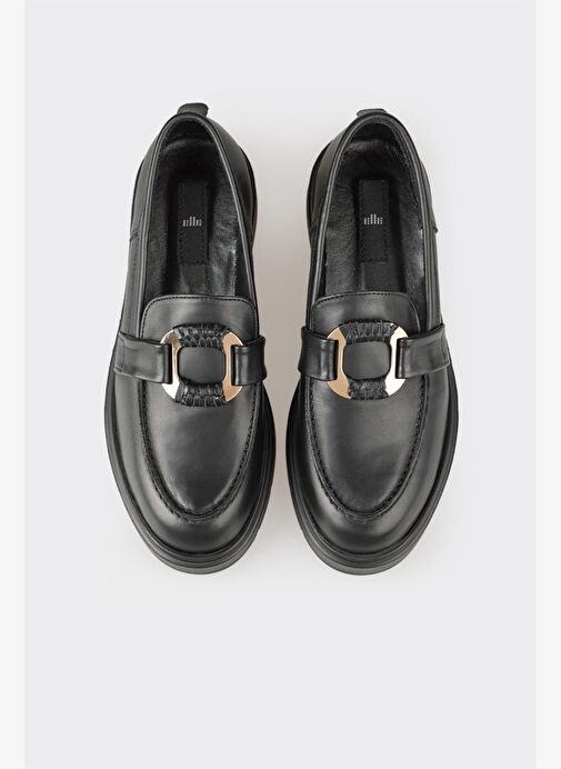 Elle Siyah Kadın Günlük Ayakkabı ROZANSKI - Görsel 8