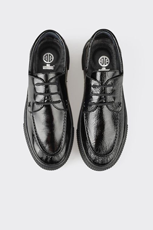 Elle Siyah Kadın Rugan Sneaker JEMINA-6-R - Görsel 4